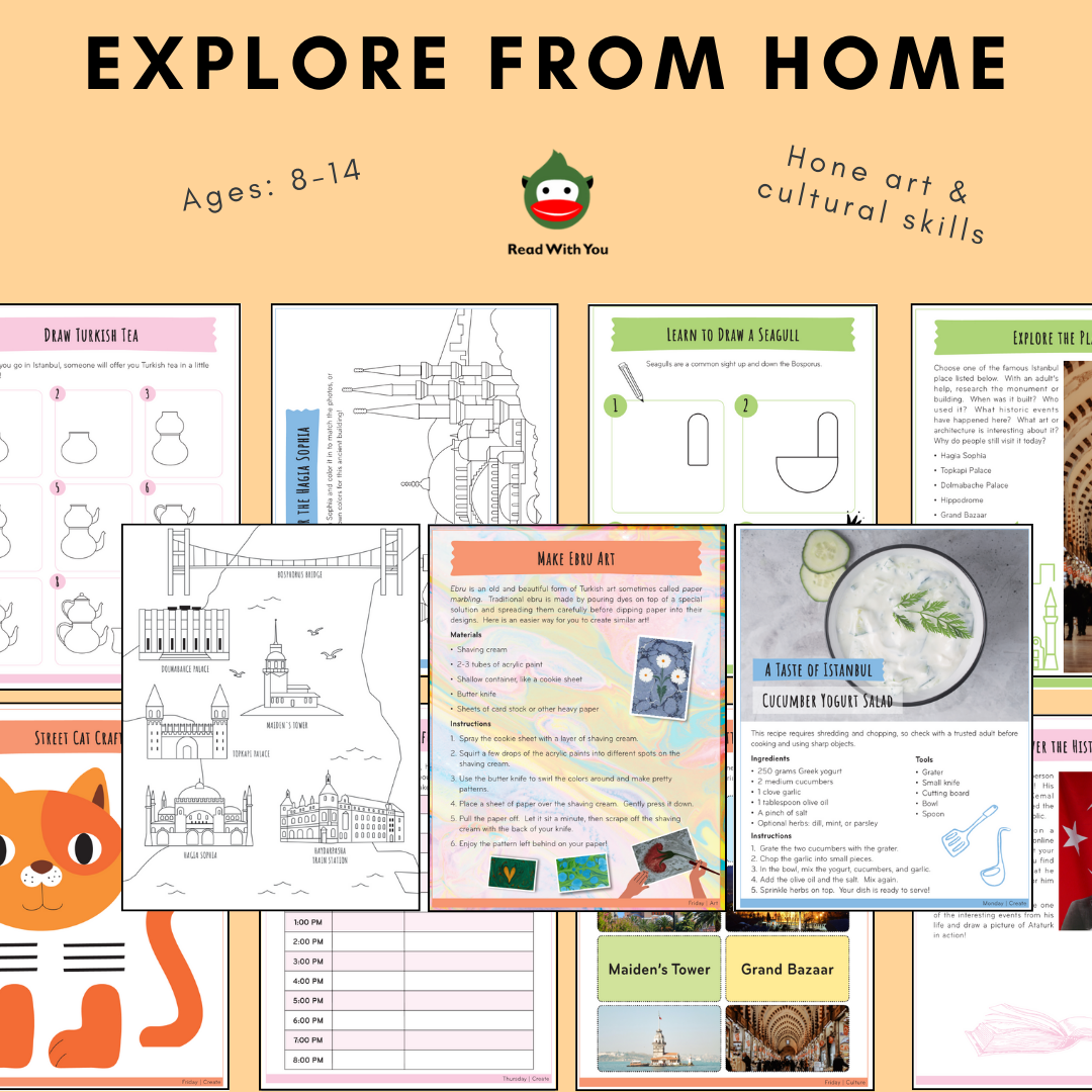 Istanbul World Travel Activity Pack