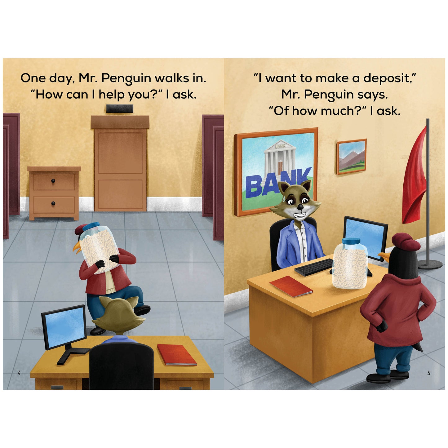 A Banker's Busy Day