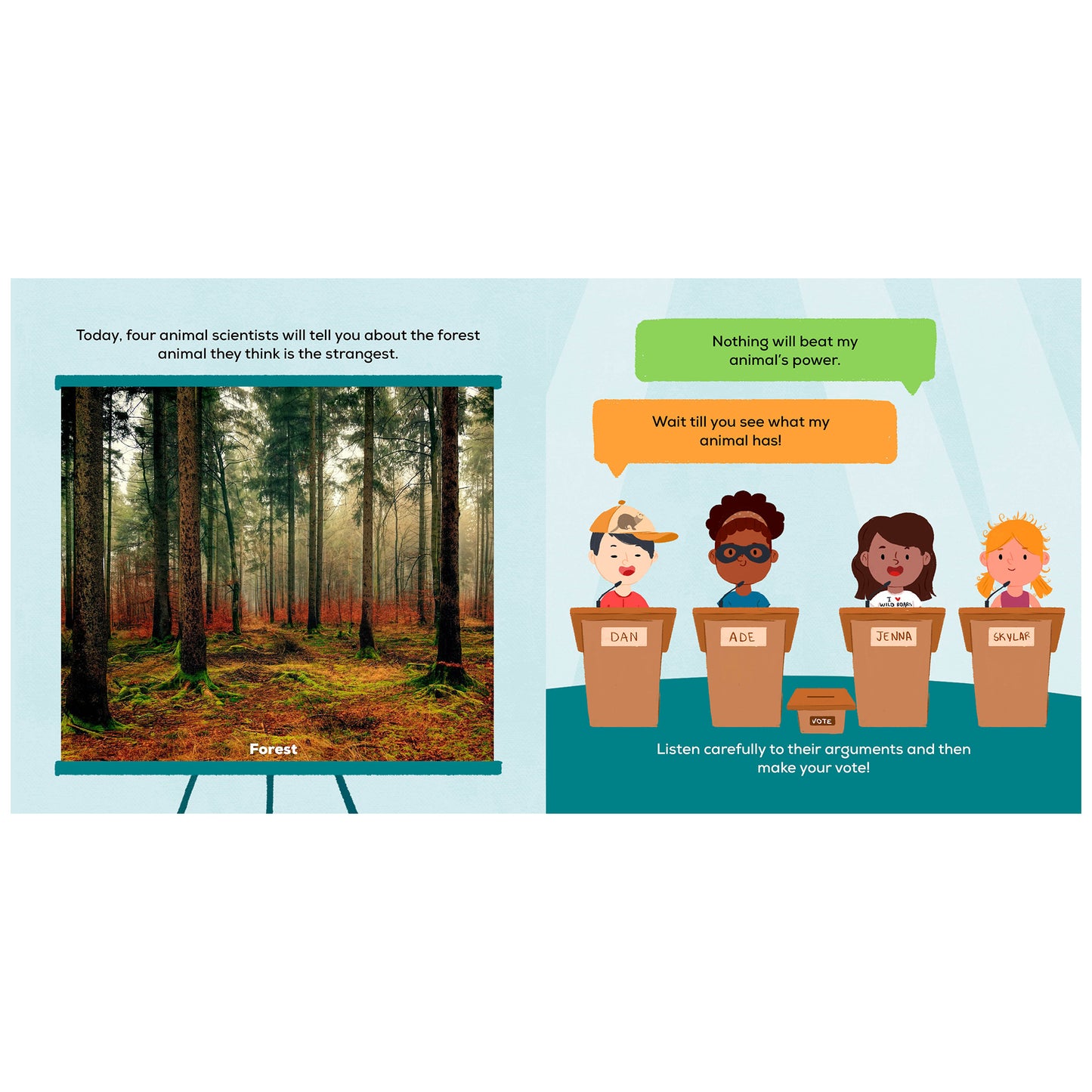 What's the Strangest Forest Animal?