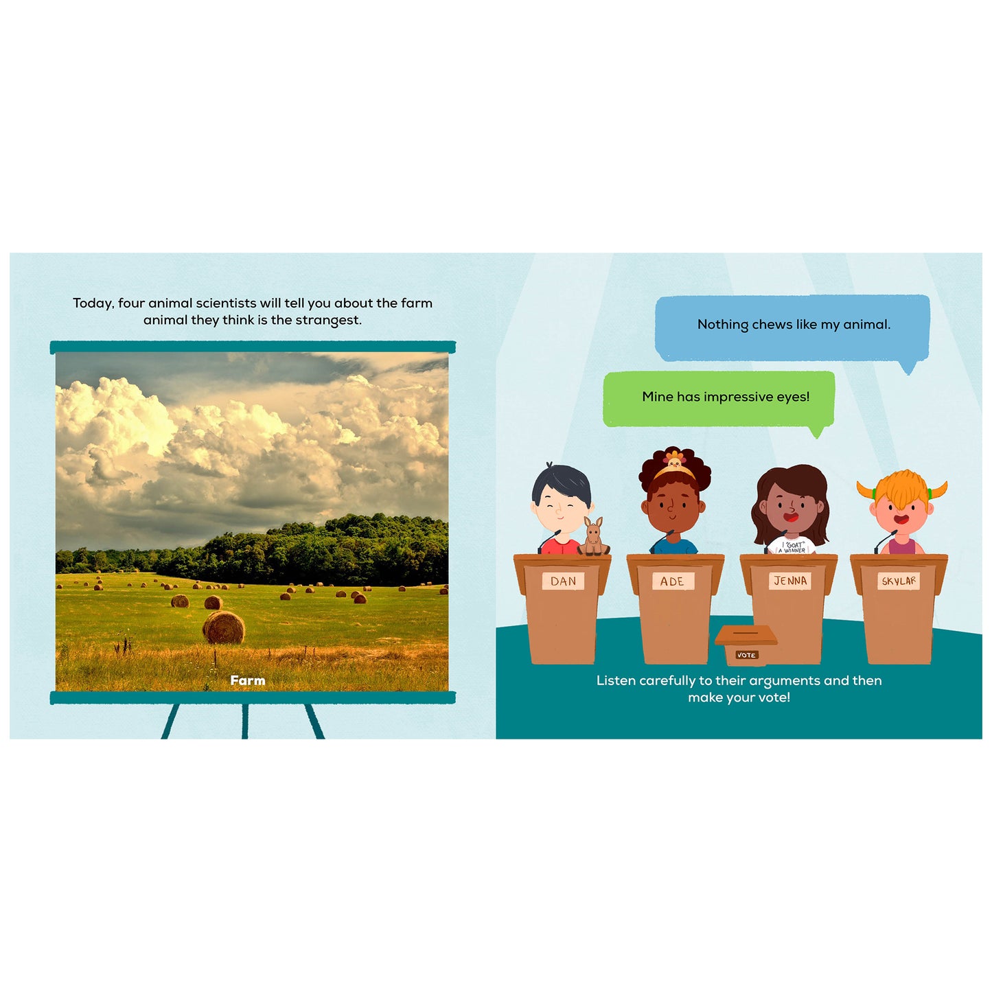 What's the Strangest Farm Animal?