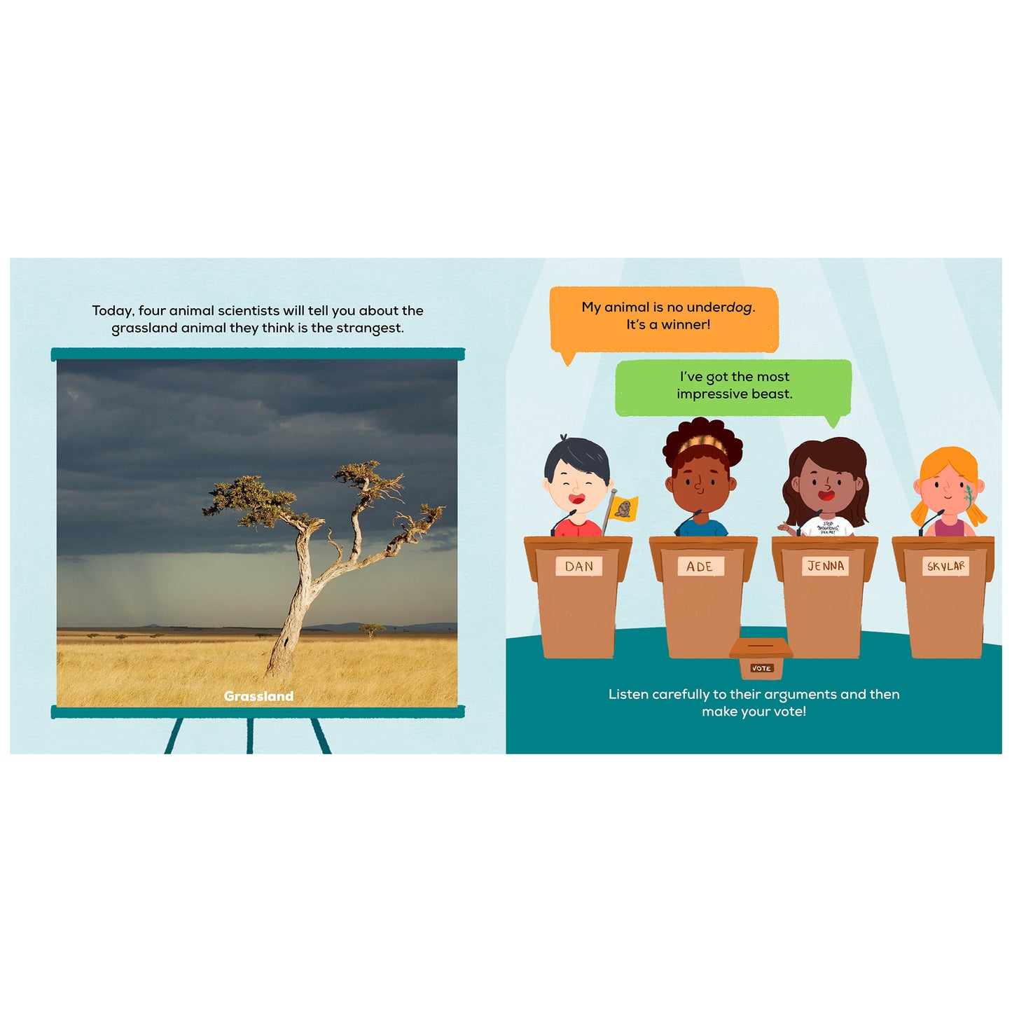 What's the Strangest Grassland Animal?