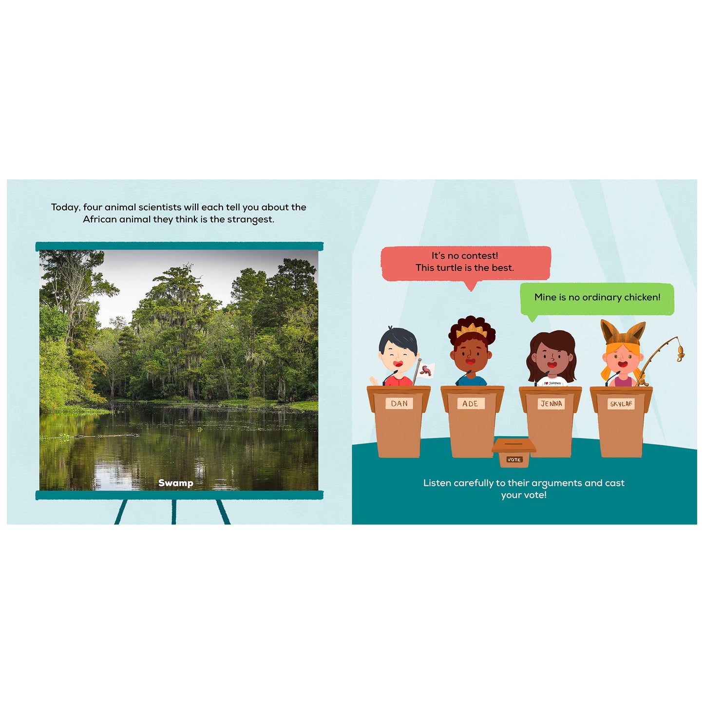 What's the Strangest Swamp Animal?