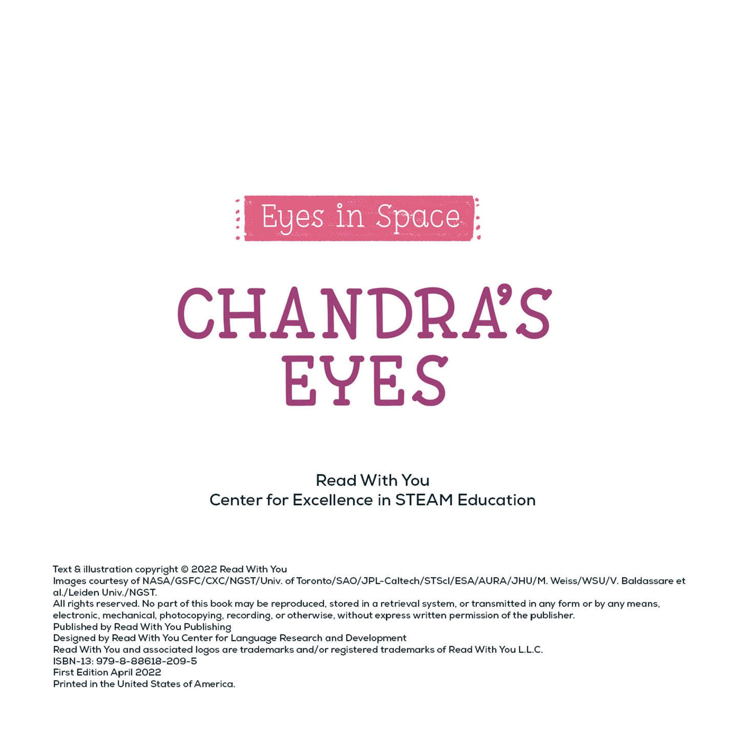 Chandra's Eyes