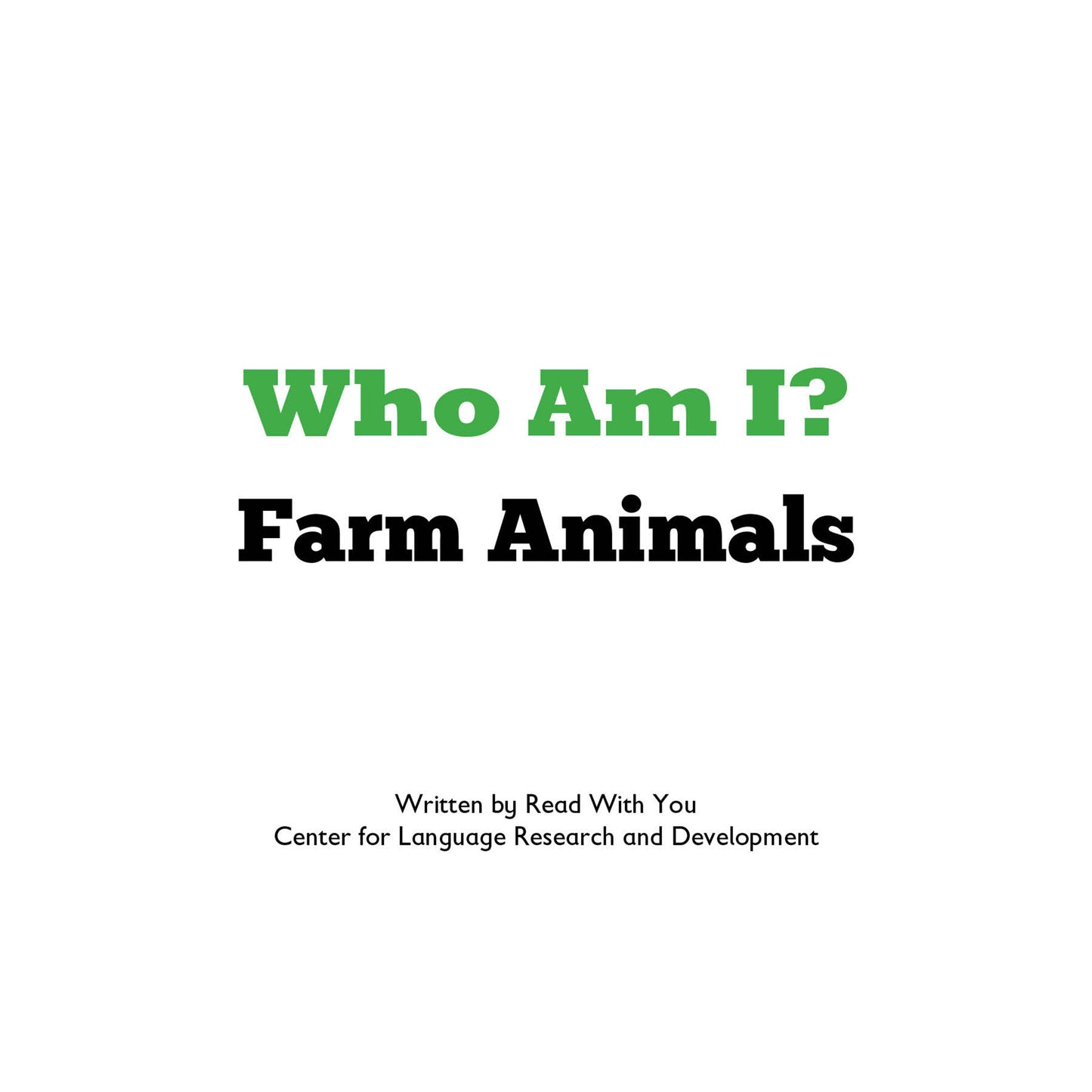 Farm Animals
