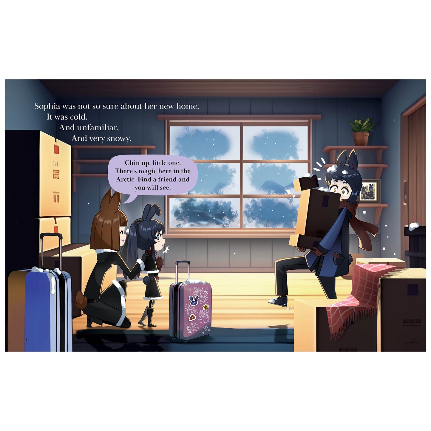 Sophia and the Snow-Fox