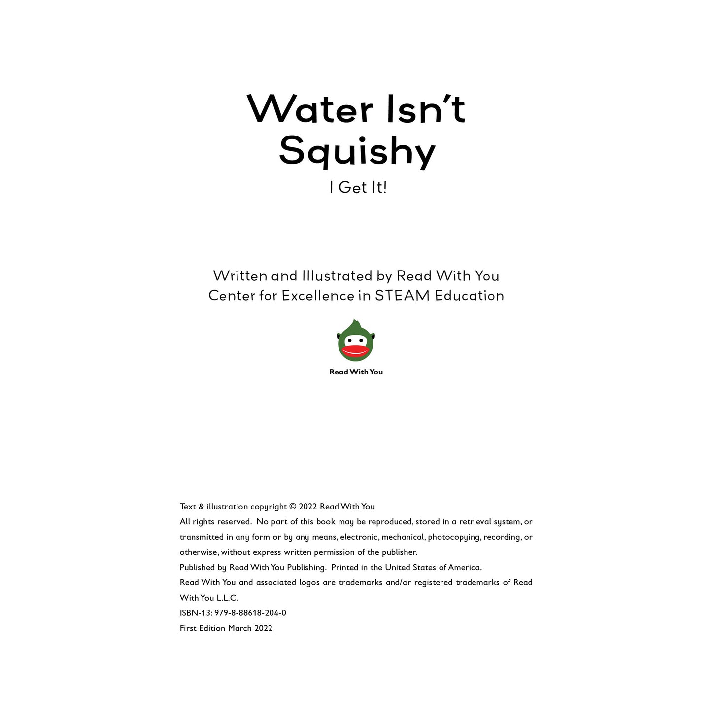 Water Isn't Squishy