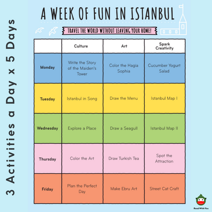 Istanbul World Travel Activity Pack