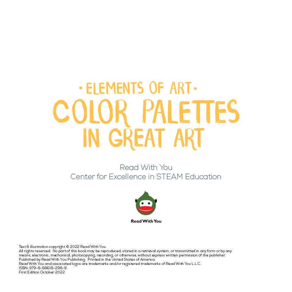 Color Palettes in Great Art