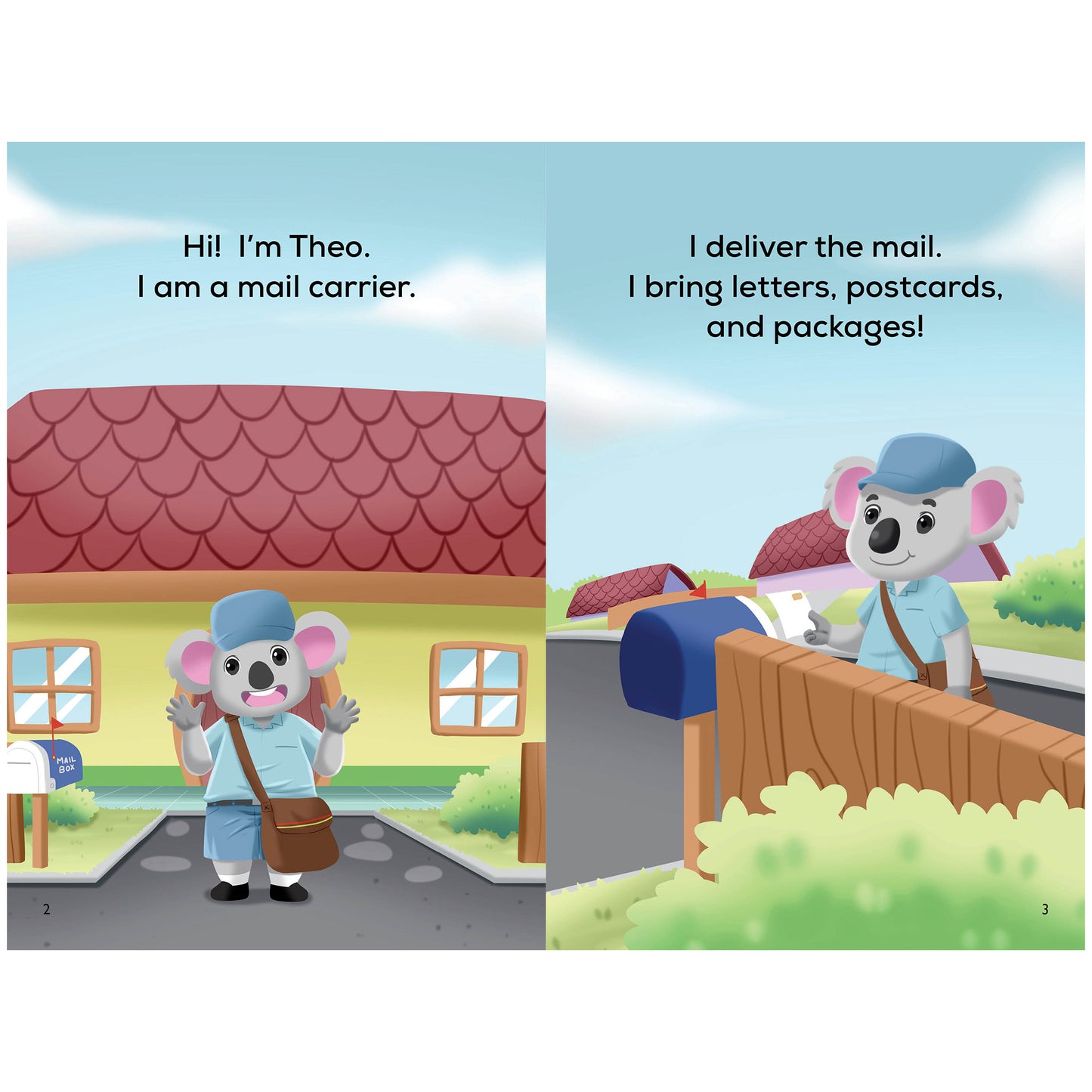A Mail Carrier's Busy Day