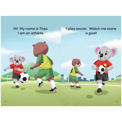 An Athlete's Busy Day