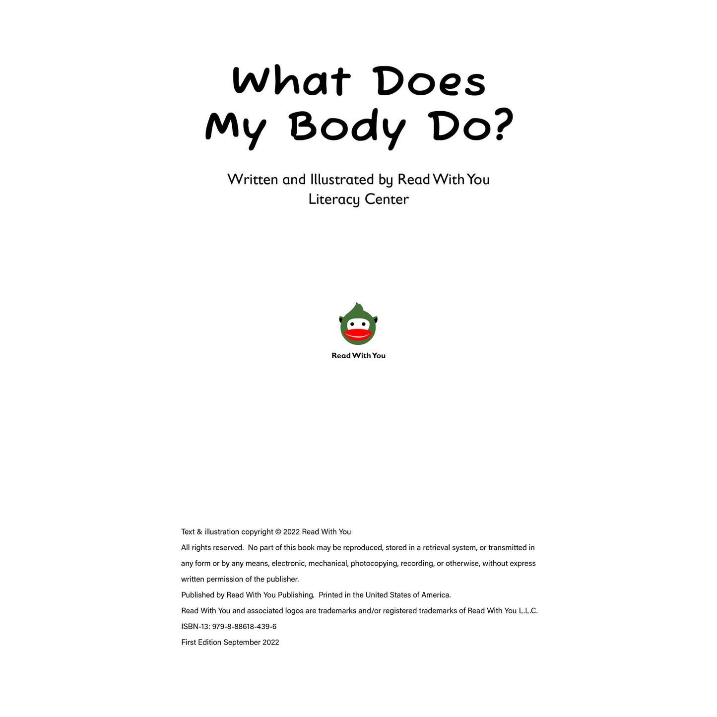 What Does My Body Do?