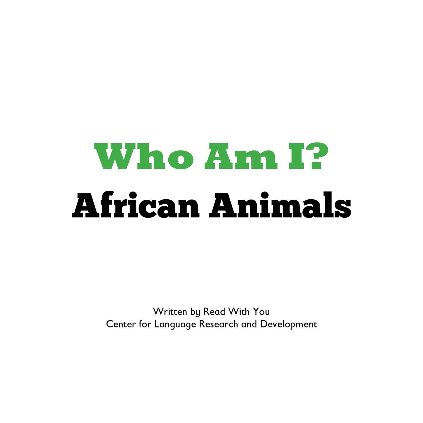 African Animals