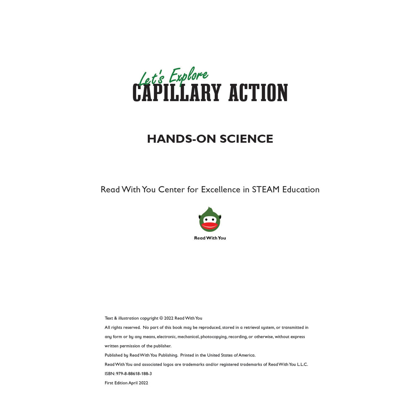 Let's Explore Capillary Action