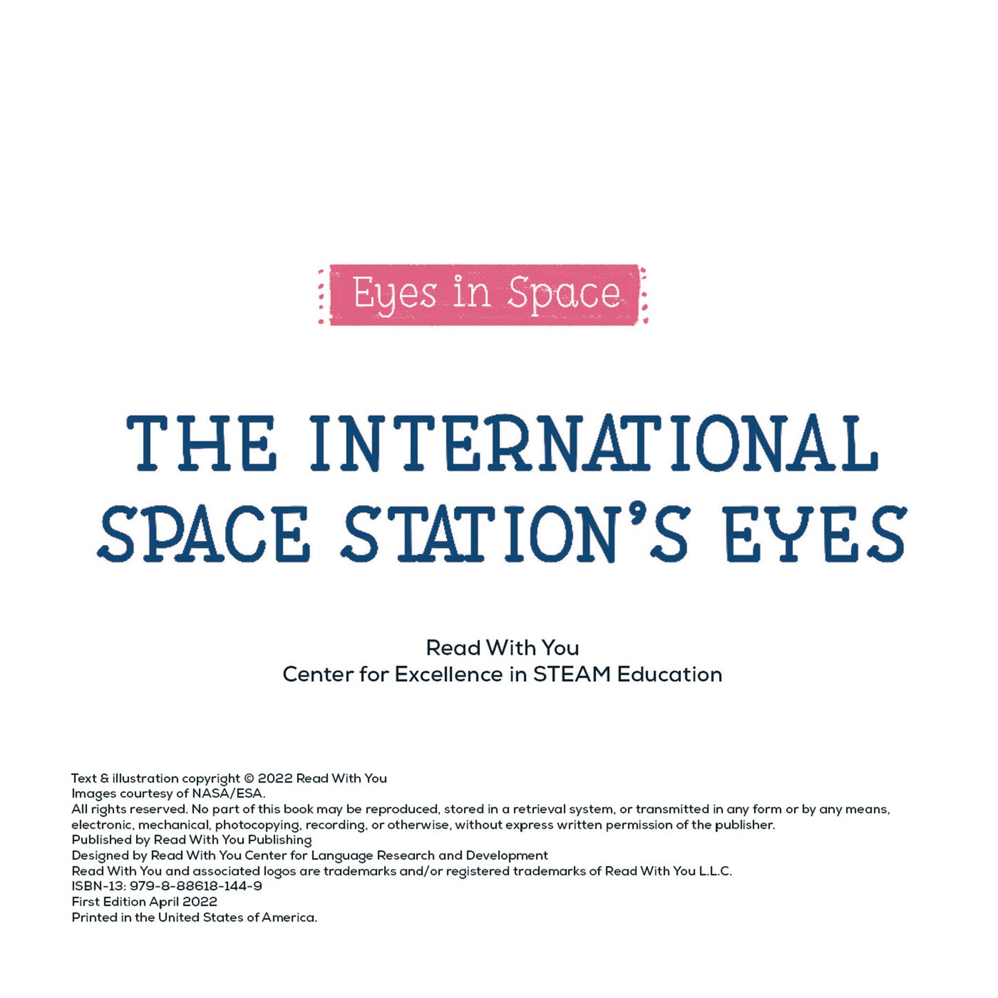 The International Space Station's Eyes